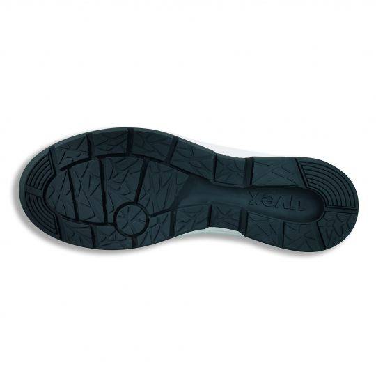 Uvex 65962, Unisex, Erwachsener, Sicherheits-Sneakers, Schwarz, Weiß, ESD, S3, SRC, Schnürverschluss