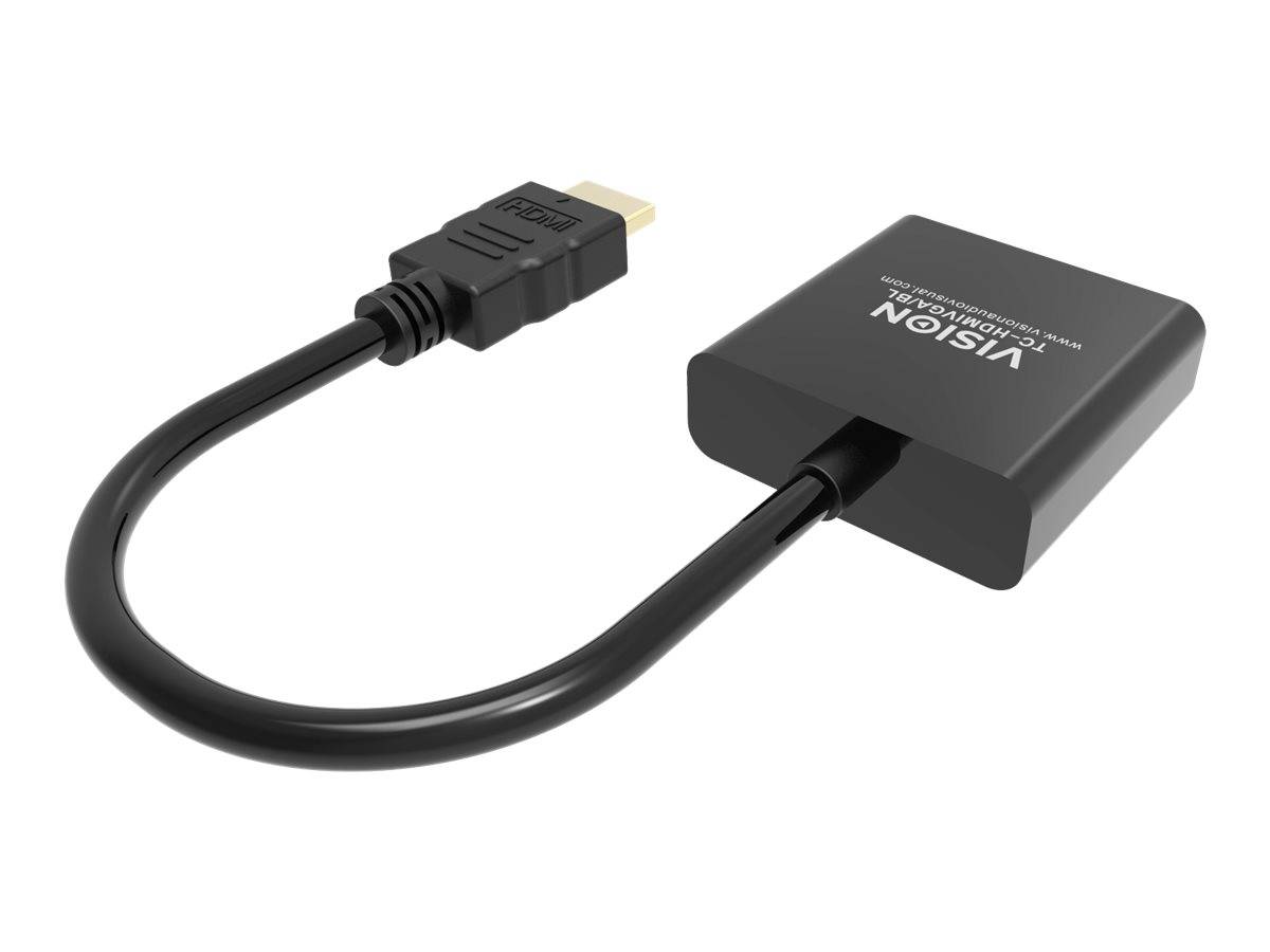 VISION Professional - Videoadapter - HDMI männlich bis HD-15 (VGA)