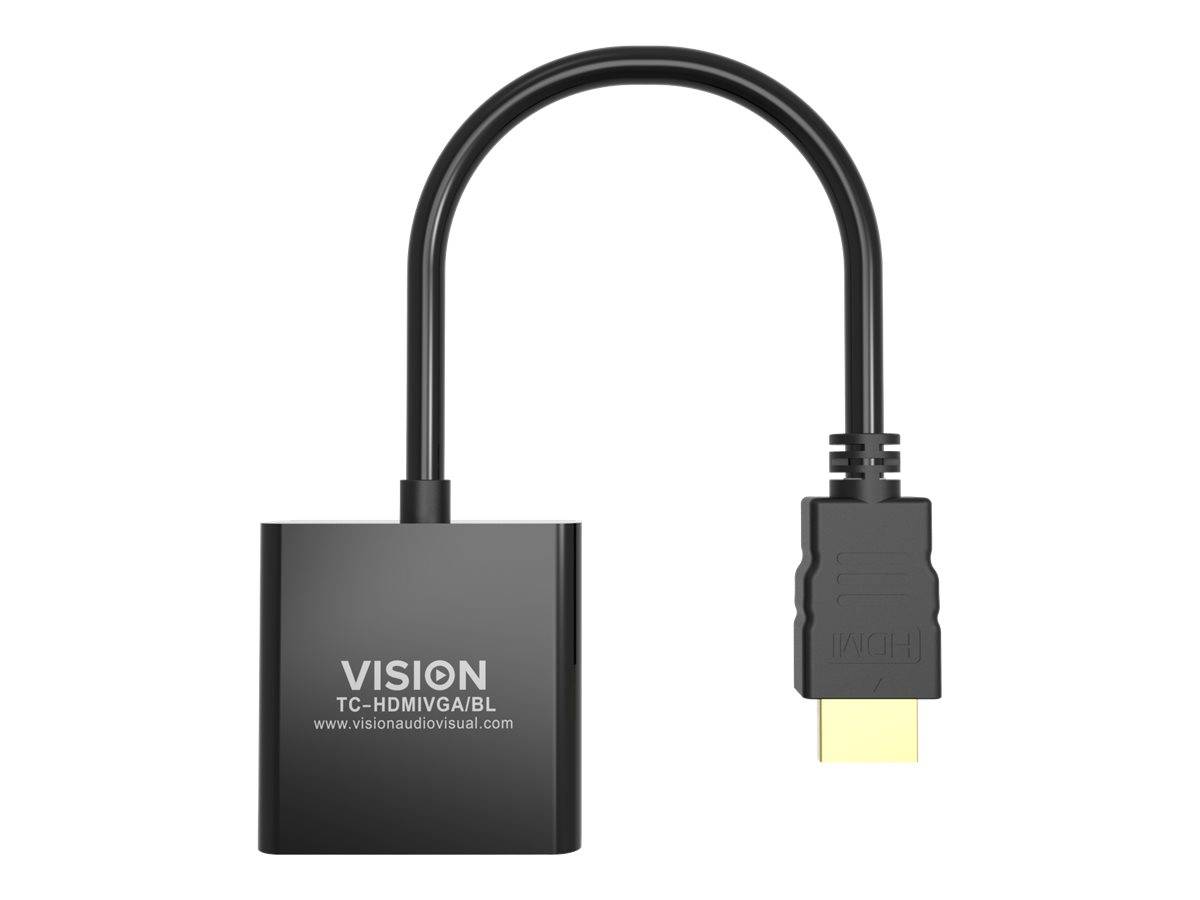 VISION Professional - Videoadapter - HDMI männlich bis HD-15 (VGA)