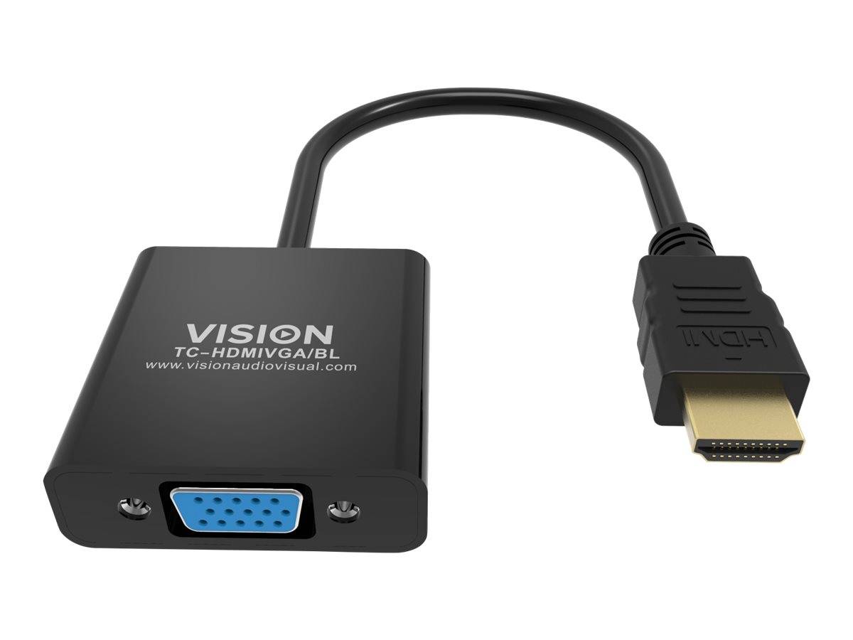 VISION Professional - Videoadapter - HDMI männlich bis HD-15 (VGA)