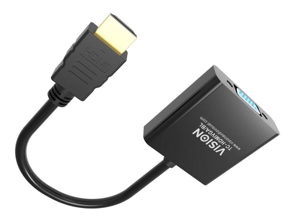 VISION Professional - Videoadapter - HDMI männlich bis HD-15 (VGA)