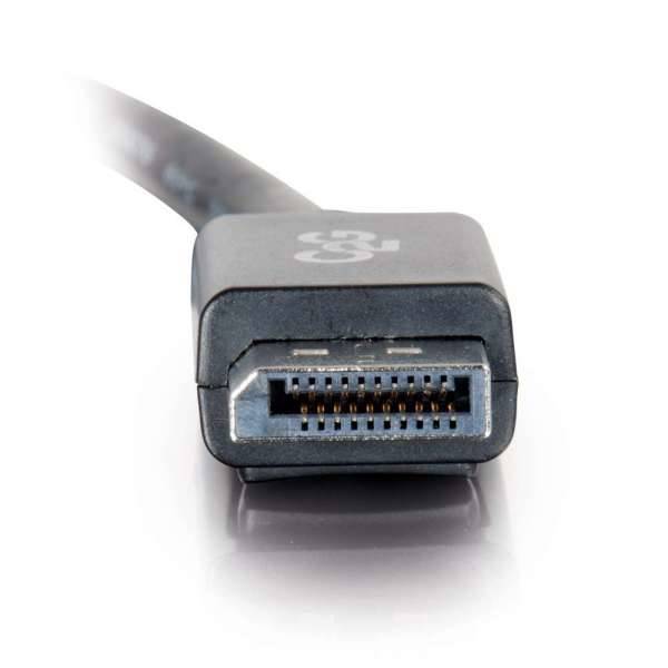 C2G 2m DisplayPort to Single Link DVI-D Adapter Cable M/M - DP to DVI - Black - DisplayPort-Kabel - DisplayPort (M)