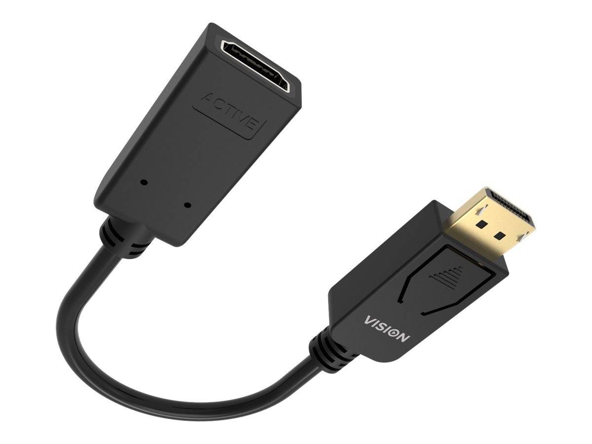 VISION Professional - Videoadapter - DisplayPort männlich bis HDMI weiblich