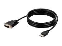 Belkin Secure KVM Combo Cable - Video- / USB- / Audio-Kabel - TAA-konform - USB, Mini-Stecker, DVI-D (M)