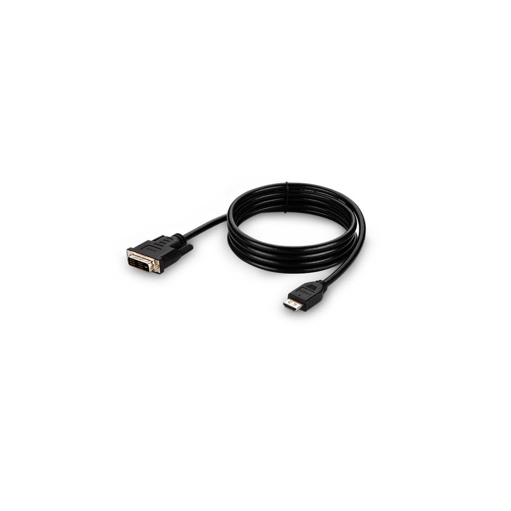 Belkin Secure KVM Combo Cable - Video- / USB- / Audio-Kabel - TAA-konform - USB, Mini-Stecker, DVI-D (M)