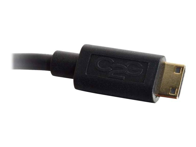 C2G HDMI Mini to VGA and Audio Adapter Converter Dongle