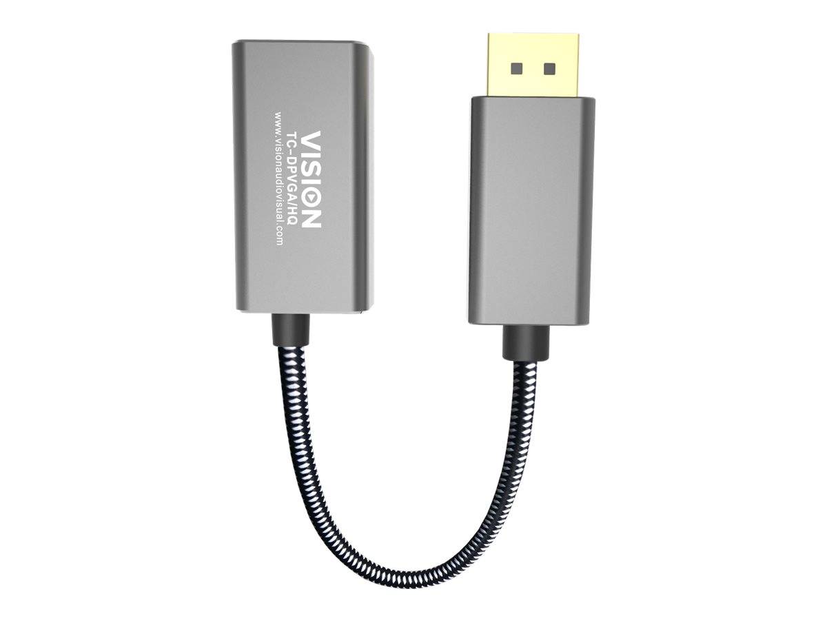Vision Professional Premium Braided - Videoadapter - DisplayPort (M)