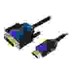 LogiLink - Adapterkabel - HDMI männlich bis DVI-D männlich