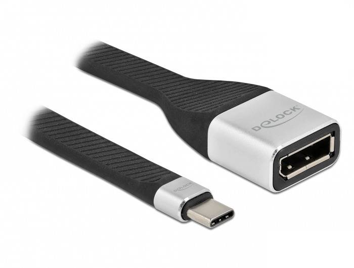 Delock - DisplayPort-Adapter - USB-C (M) bis DisplayPort (W)