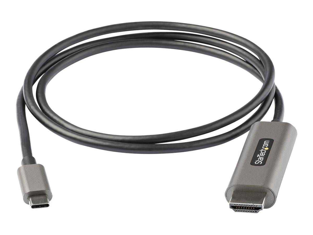 StarTech.com 1m USB-C auf HDMI Kabel 4K 60Hz mit HDR10 - Ultra HD Video Adapter Kabel - DP 1.4 Alt Mode HBR3 (CDP2HDMM1M