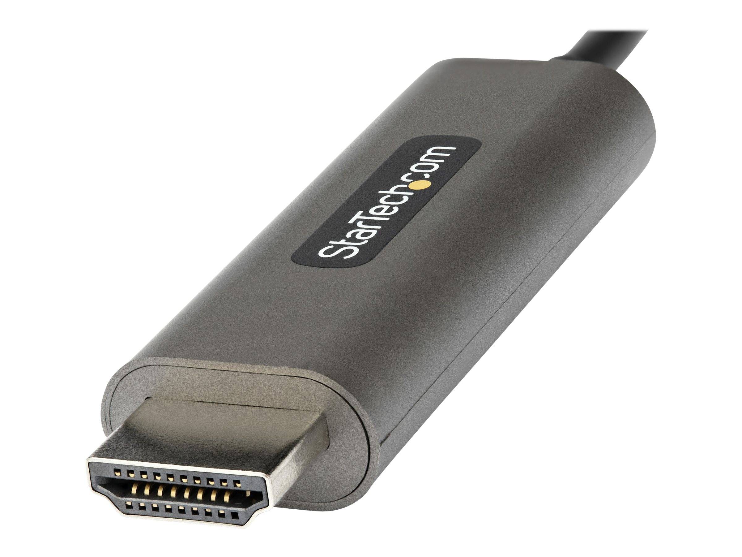 StarTech.com 1m USB-C auf HDMI Kabel 4K 60Hz mit HDR10 - Ultra HD Video Adapter Kabel - DP 1.4 Alt Mode HBR3 (CDP2HDMM1M