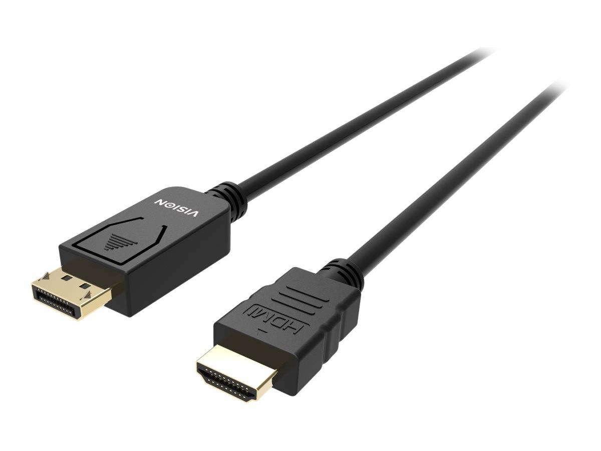 VISION Professional - Adapterkabel - DisplayPort männlich bis HDMI männlich