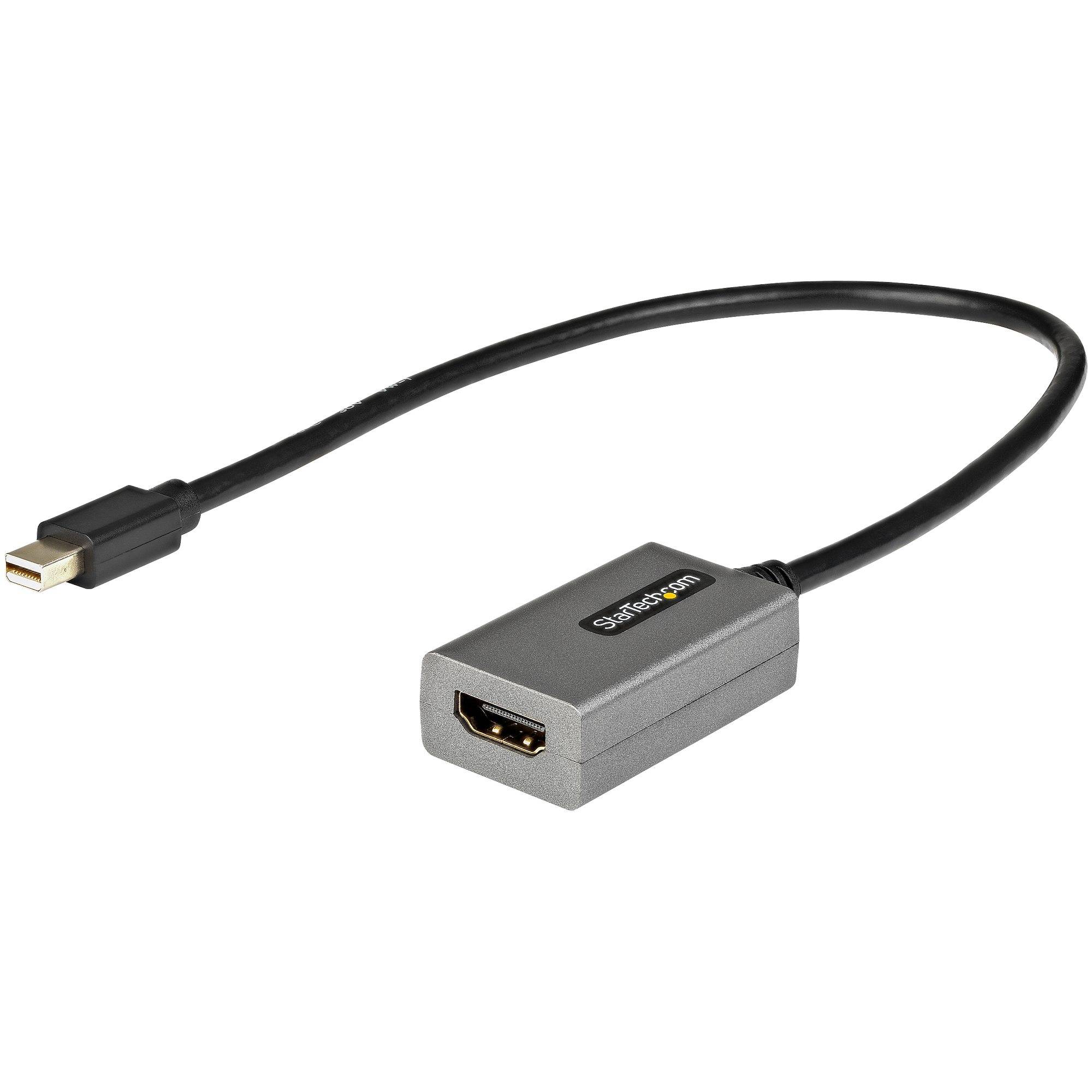 StarTech.com Mini DisplayPort auf HDMI Adapter - mDP auf HDMI Adapter Dongle - 1080p - Mini DisplayPort 1.2 auf HDMI Monitor/Display - Mini DP auf