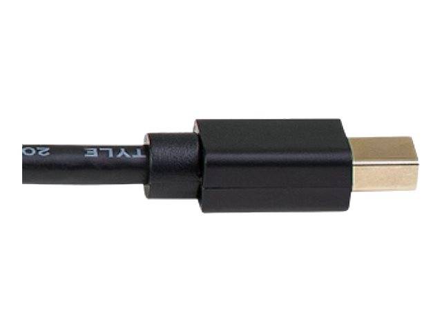 Nahaufnahme eines schwarzen USB-C-Kabelsteckers auf weißem Hintergrund.