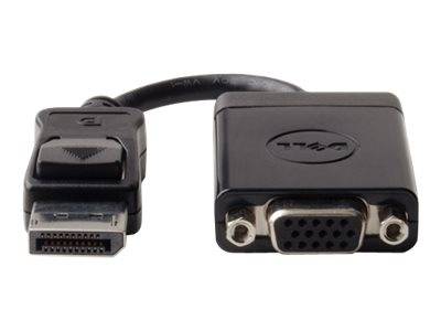 DisplayPort-zu-VGA-Adapterkabel mit DisplayPort-Stecker und VGA-Buchse