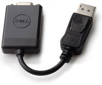 Dell-USB-Adapterkabel, das eine kleine schwarze Dell-Markenbox mit einem USB-Stecker verbindet.