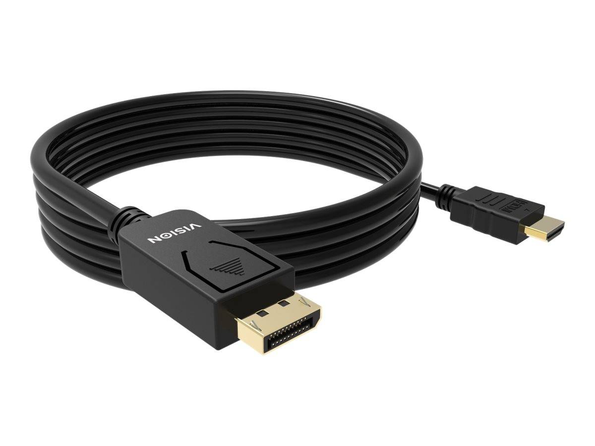 VISION - Adapterkabel - DisplayPort männlich bis HDMI männlich
