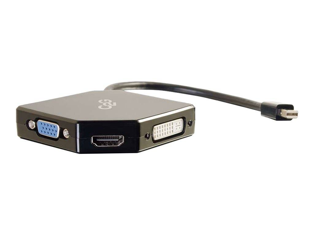 C2G Mini DisplayPort to HDMI, VGA, or DVI Adapter Converter