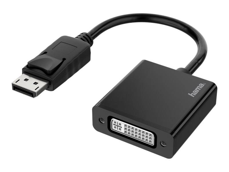 Hama - Videoadapter - DisplayPort (S) bis DVI-I (W)