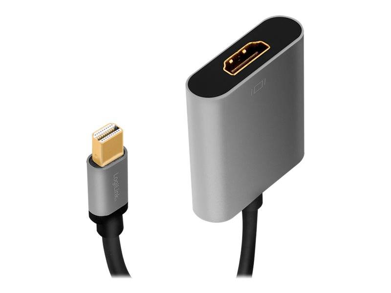 LogiLink - Videoadapter - Mini DisplayPort männlich bis HDMI weiblich