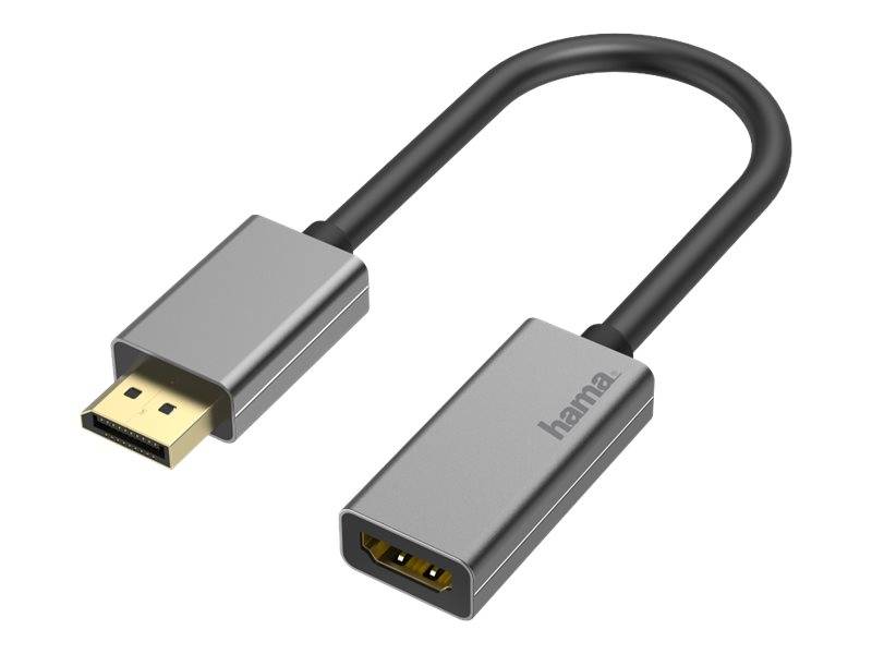 Hama - Videoadapter - DisplayPort Stecker bis HDMI weiblich
