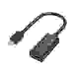 Hama - Videoadapter - Mini DisplayPort Stecker bis HDMI weiblich