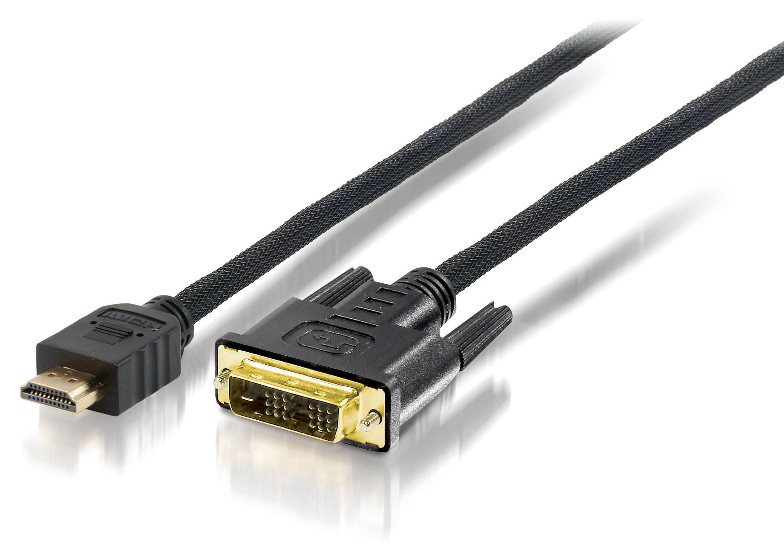 Equip Life - Adapterkabel - Single Link - HDMI männlich zu DVI-D männlich