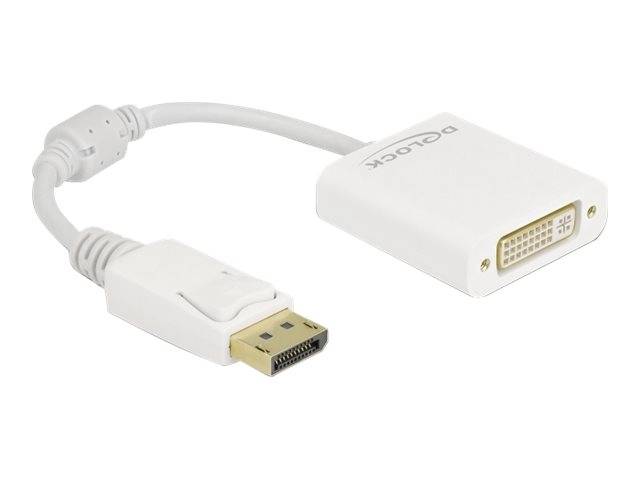 Delock - Videoadapter - DisplayPort (M) eingerastet bis DVI-I (W)