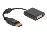 Delock - Adapterkabel - DisplayPort (M) eingerastet bis DVI-I (W)
