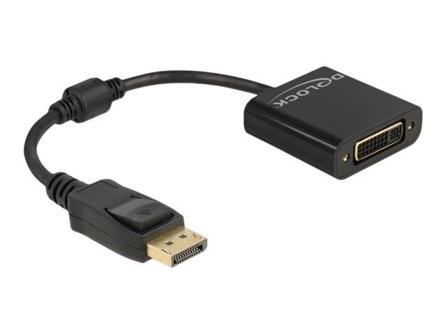 Delock - Adapterkabel - DisplayPort (M) bis DVI-I (W)