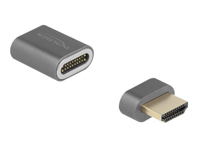 Delock HDMI-Adapter - HDMI männlich abnehmbar und magnetisch zu HDMI männlich -