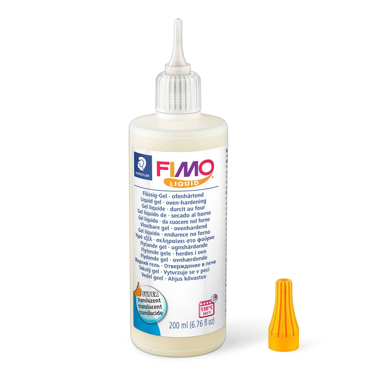 Staedtler FIMO 8051, Dekorier-Gel, Durchscheinend, Erwachsener, 1 Stück(e), 130 °C, 20 min