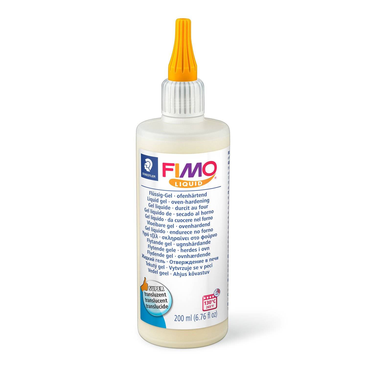 Staedtler FIMO 8051, Dekorier-Gel, Durchscheinend, Erwachsene, 1 Stück(e), 130 °C, 20 min