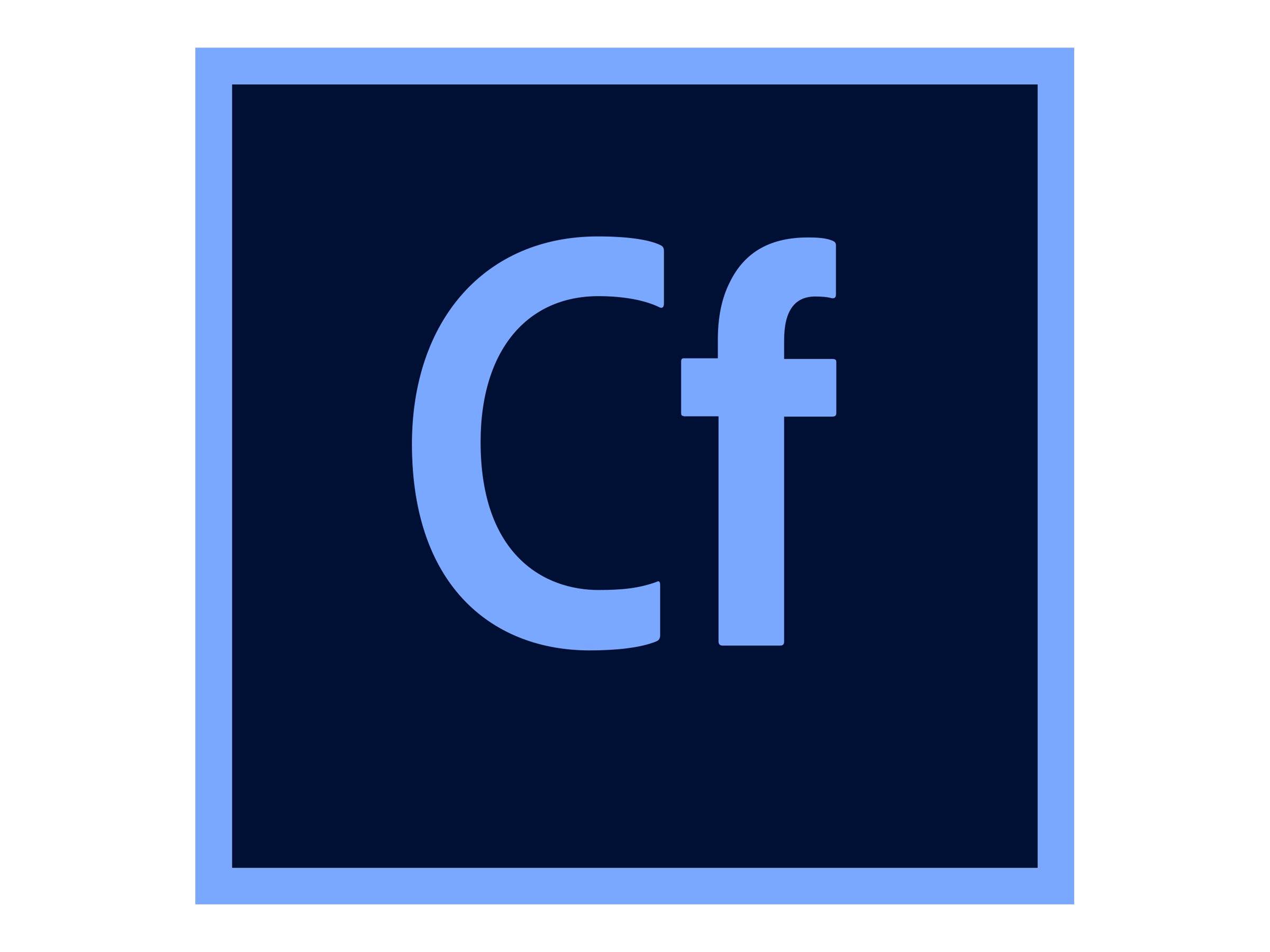 Adobe ColdFusion Builder 2018 - Upgrade-Lizenz - 1 Benutzer - Upgrade von ver. 2016 - TLP - Stufe 1 (1+)