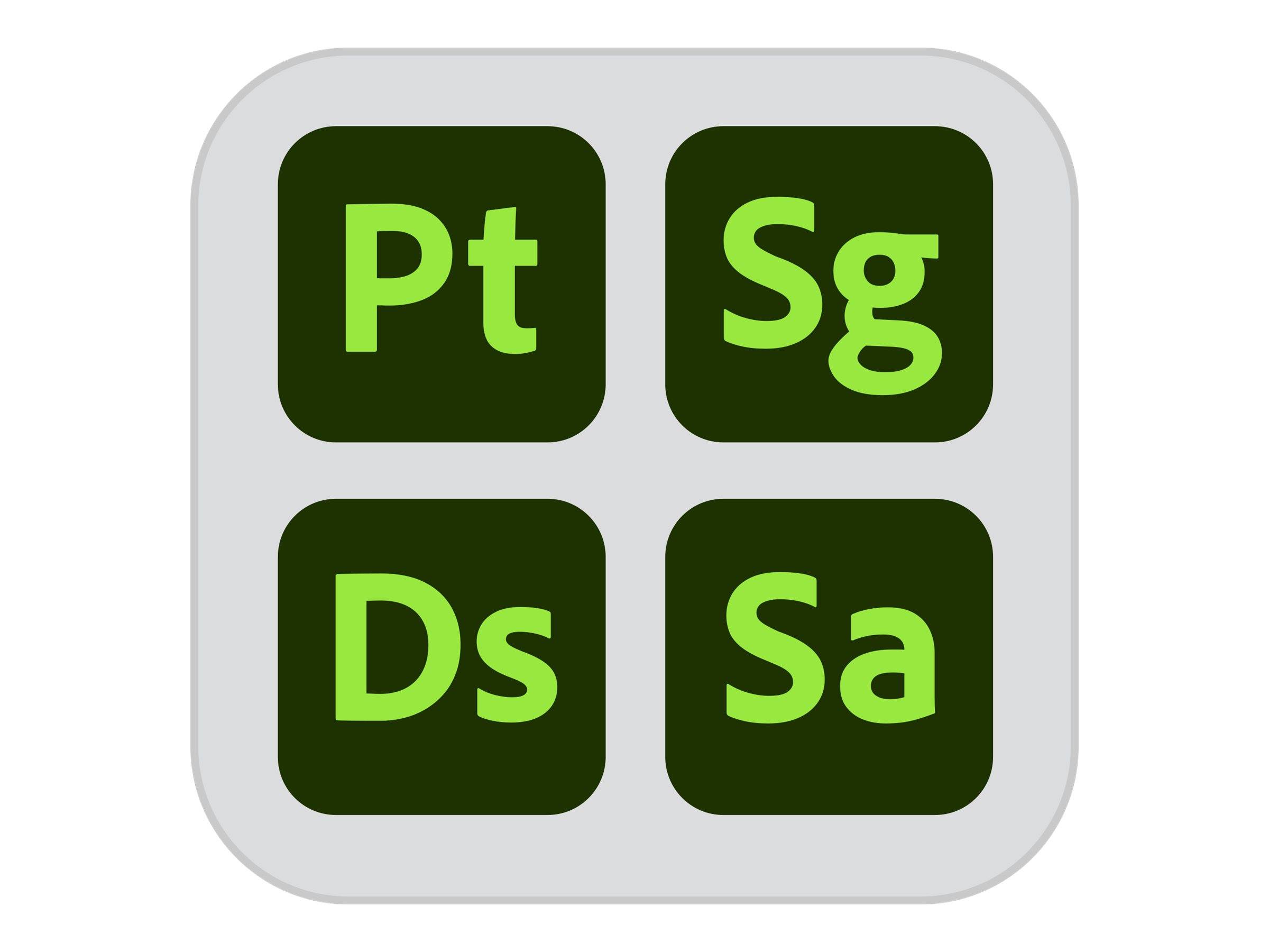 Adobe Substance 3D Collection for teams - Subscription Renewal - 100 Assets pro Monat - Value Incentive Plan - Stufe 4 (100+)