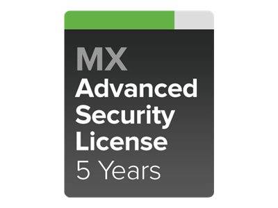 Cisco Meraki Advanced Security - Abonnement-Lizenz (5 Jahre)