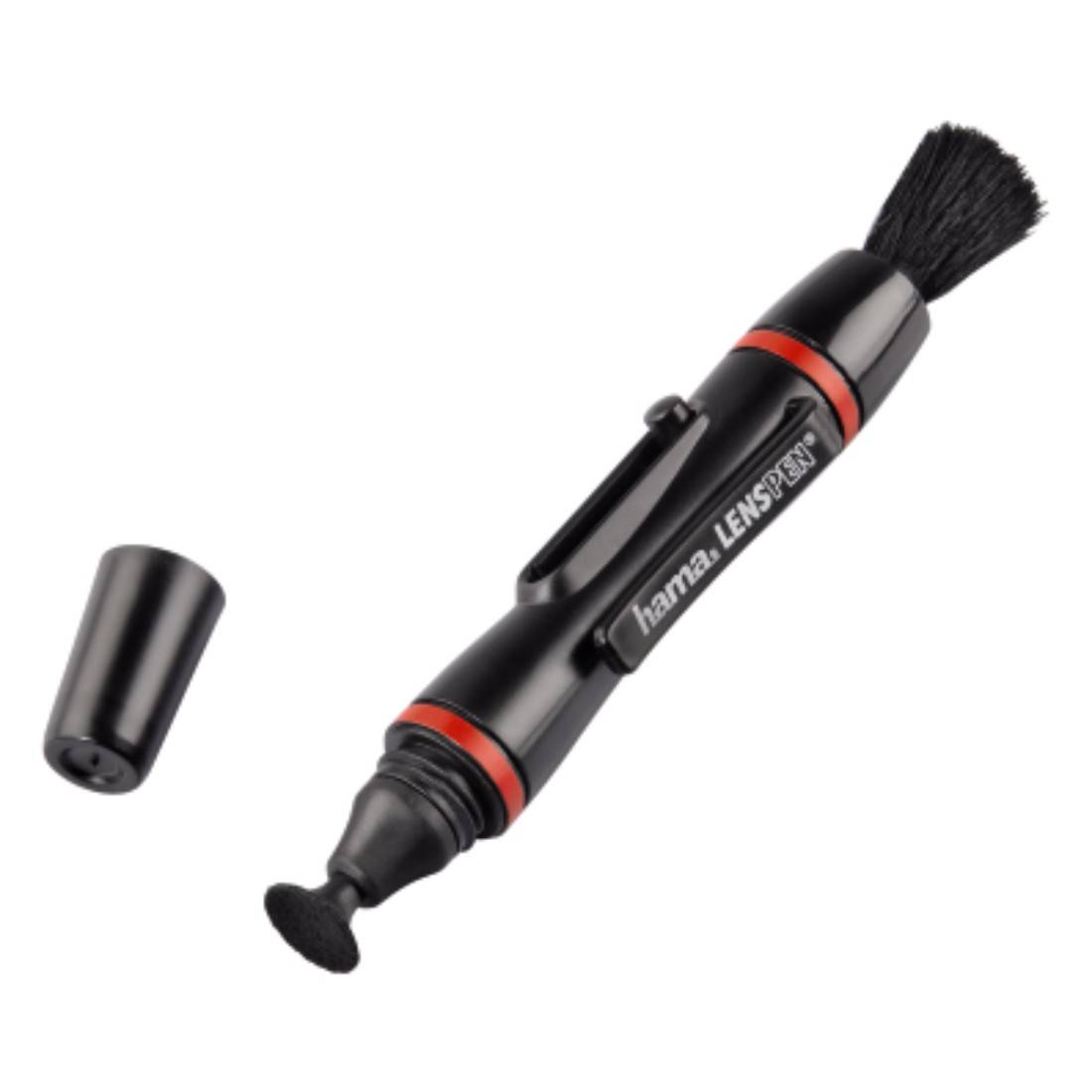 Hama Optic Dry, Geräte-Reinigungsset, Digitalkamera, Netz, Mikrofaser, Schwarz, Rot, 1,3 cm, 4 Stück(e)