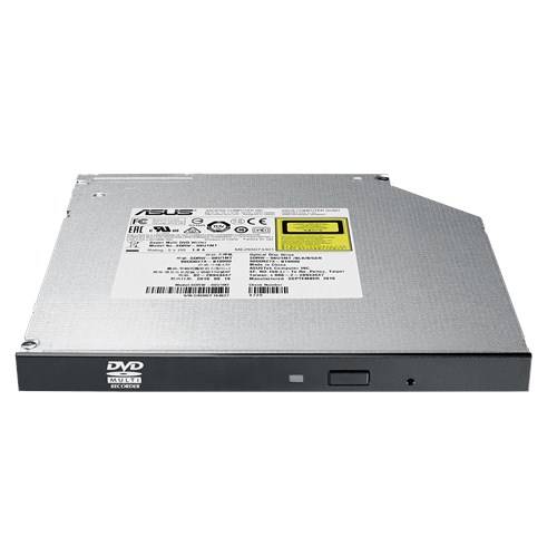 ASUS SDRW-08U1MT - Laufwerk - DVD±RW (±R DL) / DVD-RAM - 8x/8x/5x - Serial ATA - intern - 9,5 mm Höhe (9,5 mm Höhe)