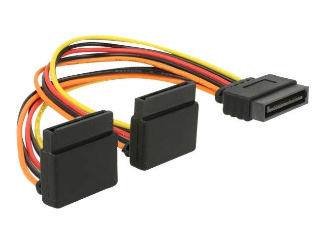 DeLOCK - Netzteil - SATA-Stromstecker (S) eingerastet bis SATA-Stromstecker (R)