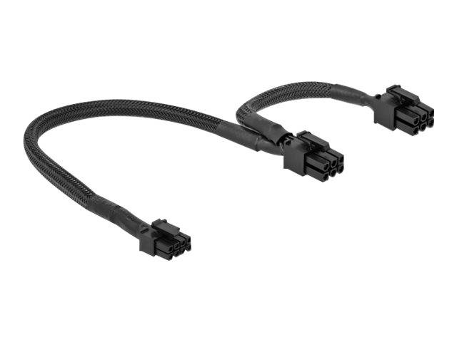 Delock - Stromkabelkit - 300 V - 4 A - Schwarz - für Apple Mac Pro (Ende 2019)