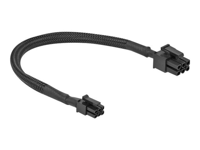 Delock - Stromkabelkit - 300 V - 4 A - Schwarz - für Apple Mac Pro (Ende 2019)