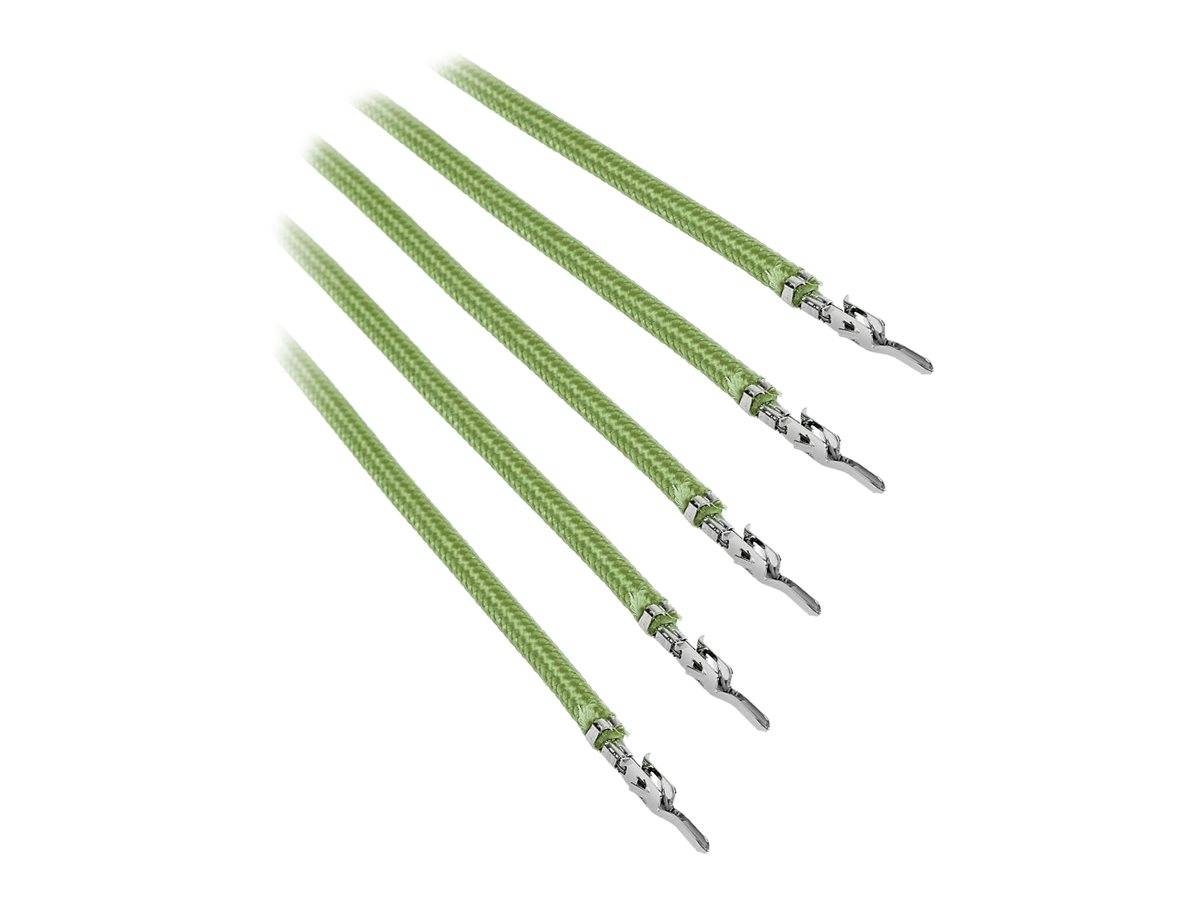 BitFenix Alchemy 2.0 - Stromkabel - 60 cm - verseilt - Nvidia grün (Packung mit 5)