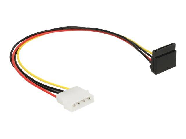 DeLOCK SATA 15 pin receptacle > 4 pin Molex male metal - Netzteil - SATA-Stromstecker (R)