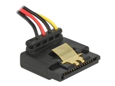 Delock SATA 15 pin receptacle > 4 pin Molex male metal - Netzteil - SATA-Stromstecker (R)