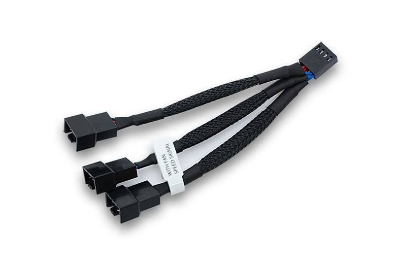 EK WATER BLOCKS - EkWaterBlocks - Netzsplitter für Lüfter - 4-polig PWM (M)