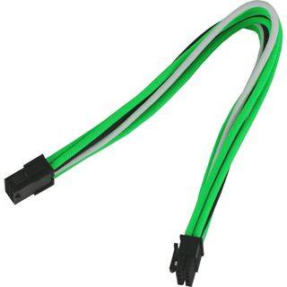Nanoxia NX8PE3EGWS, 0,3 m, PCI-E (8-pin), PCI-E (8-pin), Männlich, Weiblich, Gerade