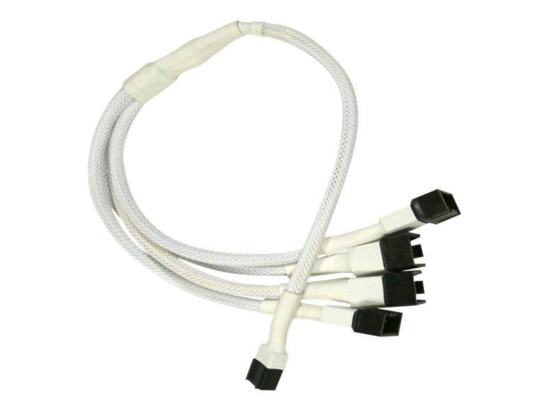 Nanoxia - Netzsplitter für Lüfter - Molex, 3-polig (W)