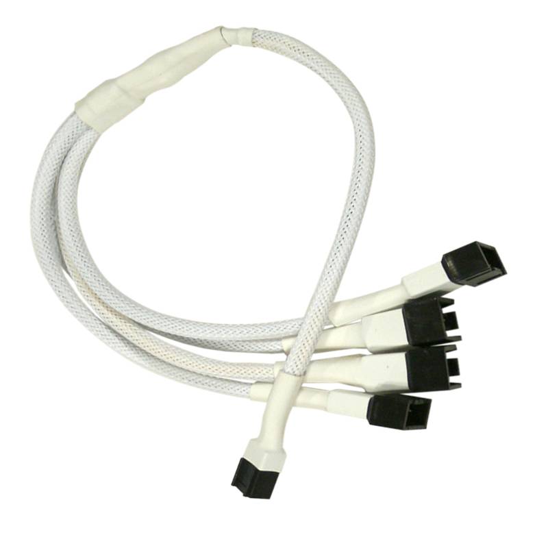 Nanoxia - Netzsplitter für Lüfter - Molex, 3-polig (W)