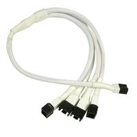 Nanoxia - Netzsplitter für Lüfter - Molex, 3-polig (W)
