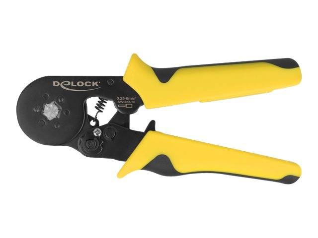 Delock - Crimpwerkzeug - Schwarz, Gelb